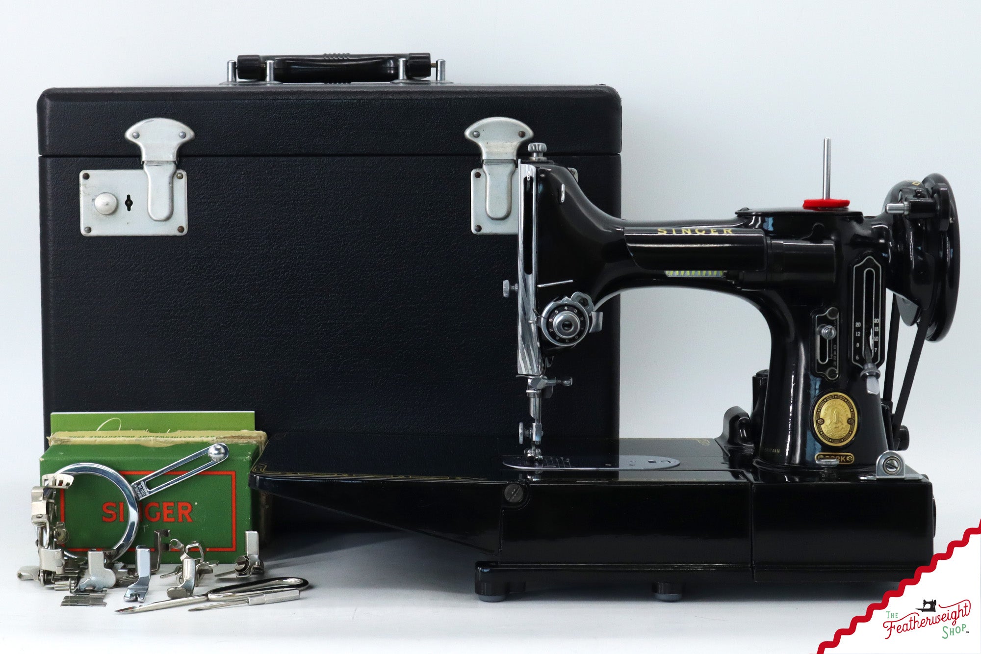 Singer Featherweight 222K Sewing Machine - EM6040**, 1957