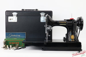 Singer Featherweight 221 Sewing Machine, AL909*** - 1955