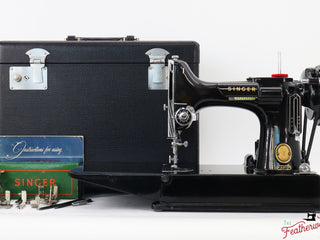 Load image into Gallery viewer, Singer Featherweight 221 Sewing Machine, AM391*** - 1956