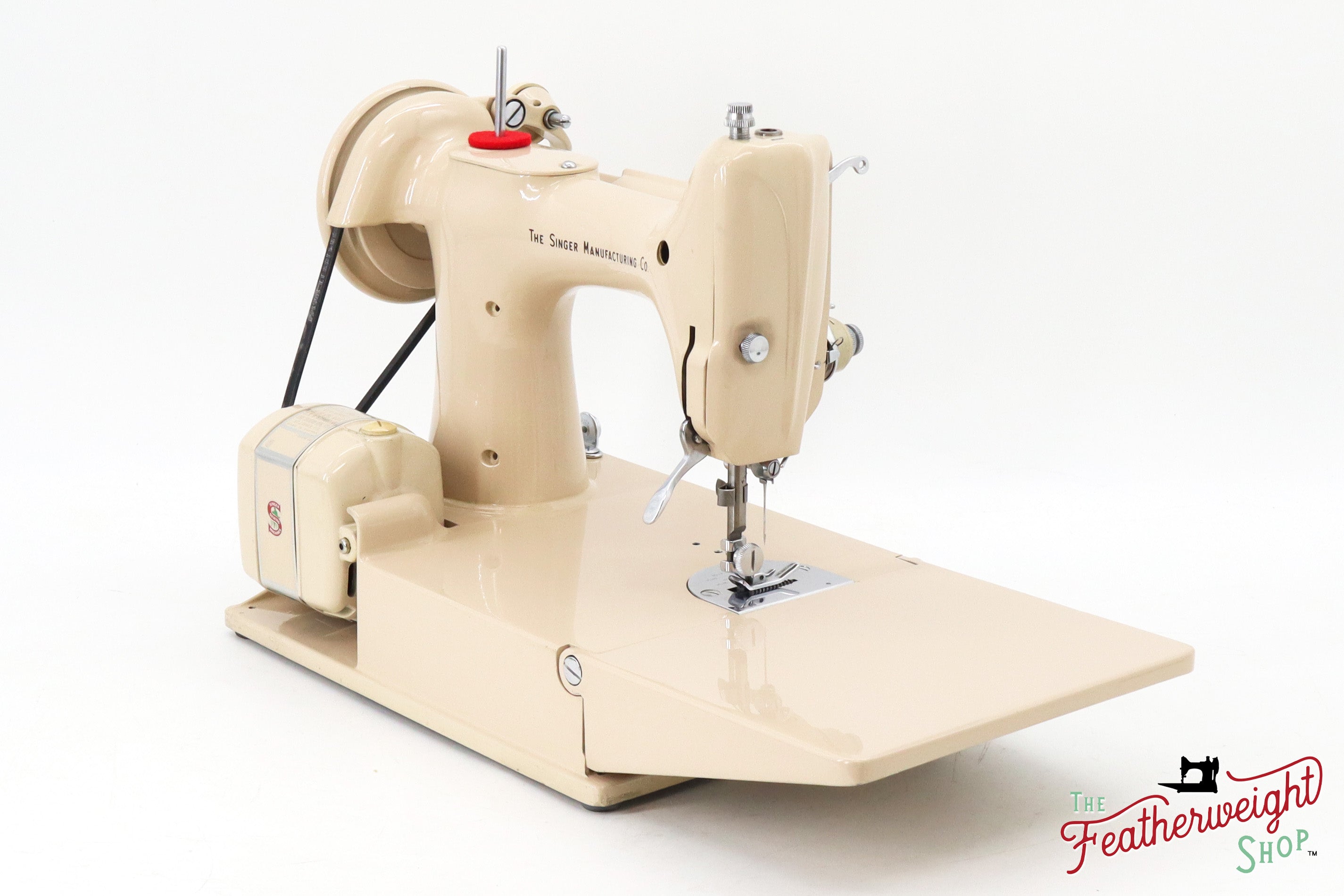 Singer Featherweight 221J Sewing Machine, Tan - ES8804**