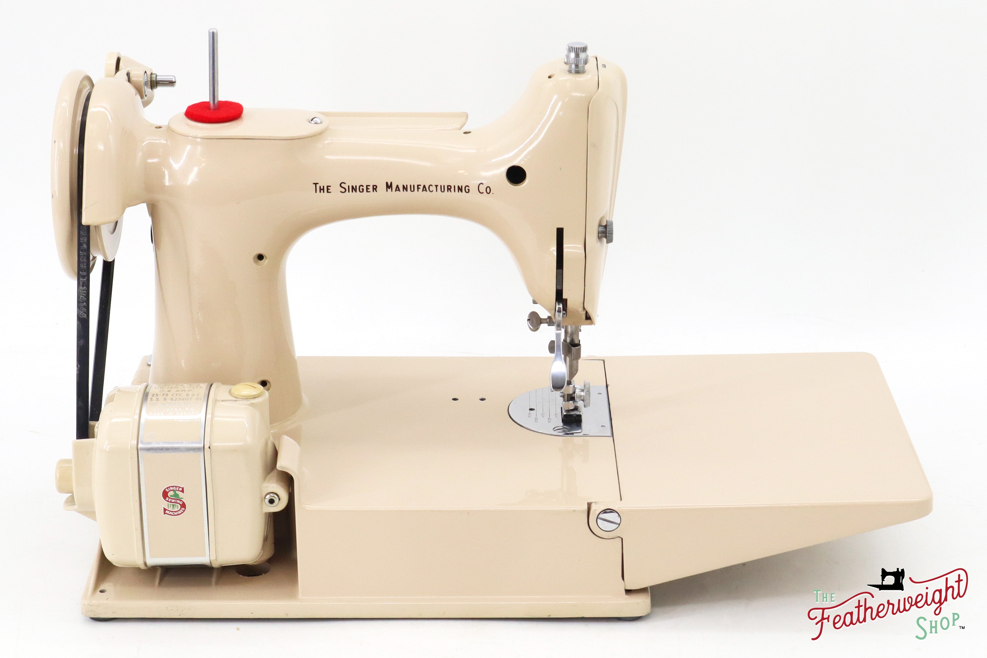 Singer Featherweight 221J Sewing Machine, Tan - ES8804**