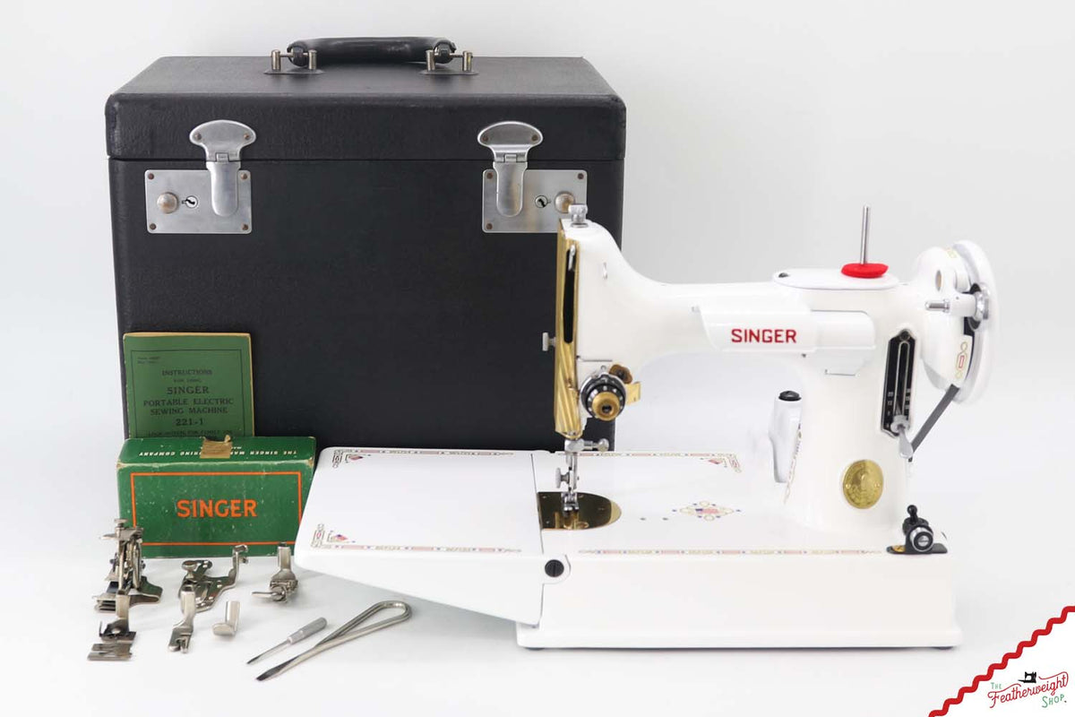Singer Featherweight 221, - AH217*** - Restored USA 250 Edition!