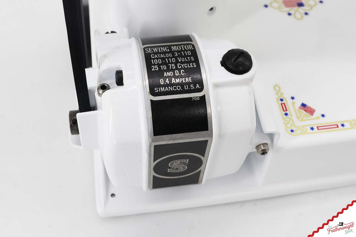 Singer Featherweight 221, - AH217*** - Restored USA 250 Edition!