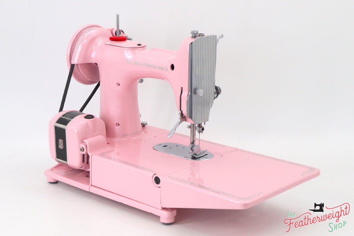 Singer Featherweight 222K - EJ6236** - Fully Restored in Pink Frosting