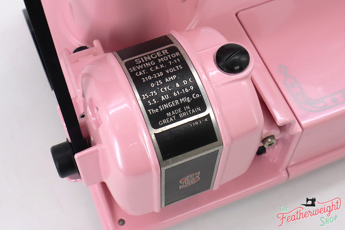 Singer Featherweight 222K - EJ6236** - Fully Restored in Pink Frosting