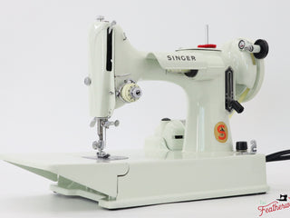 Load image into Gallery viewer, Singer Featherweight 221 Sewing Machine, WHITE - EV9575**