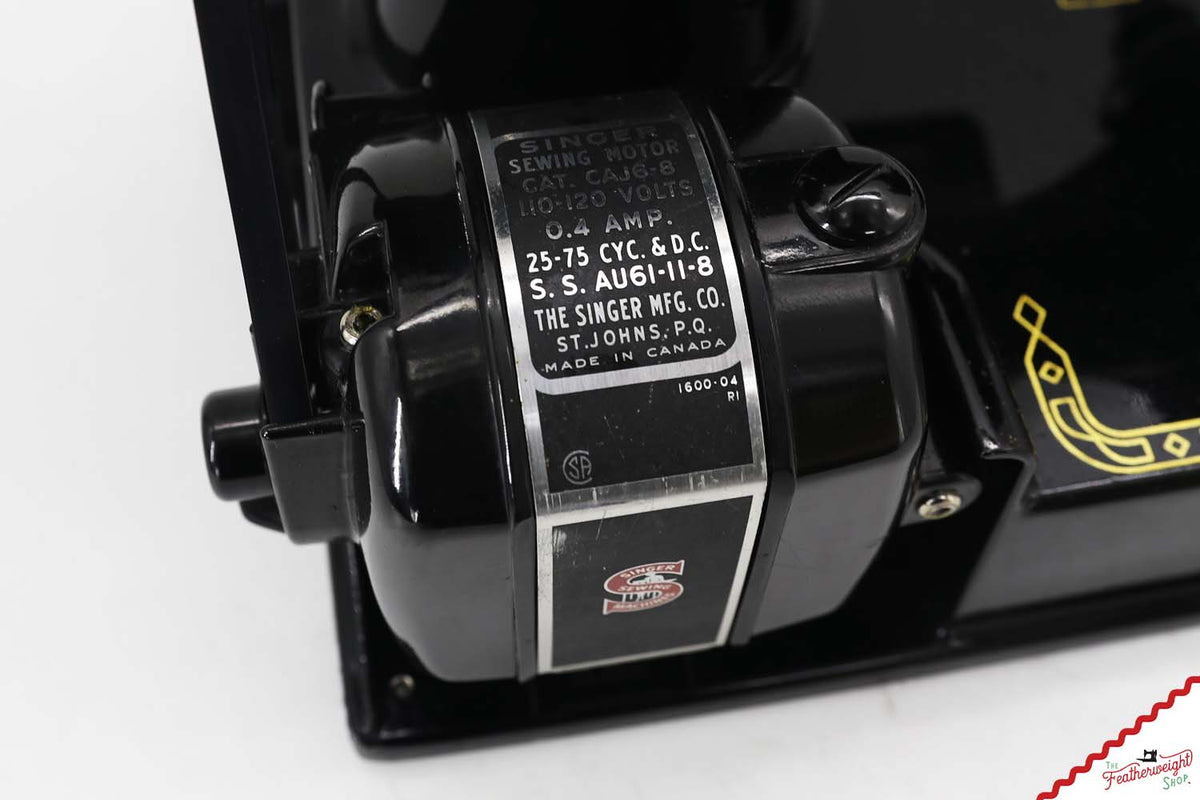 Singer Featherweight 221K Sewing Machine, RED "S" - ES2490**