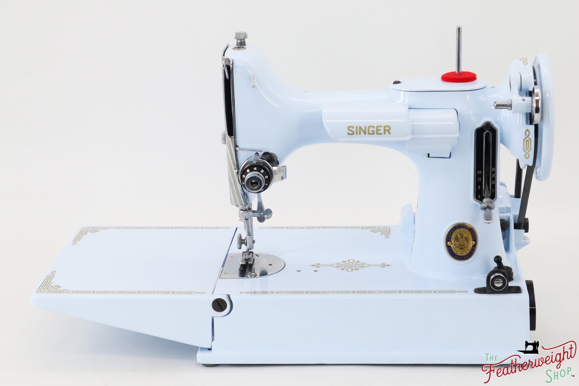 Singer Featherweight 221, Centennial - AJ365*** - Fully Restored in Cinderella Blue