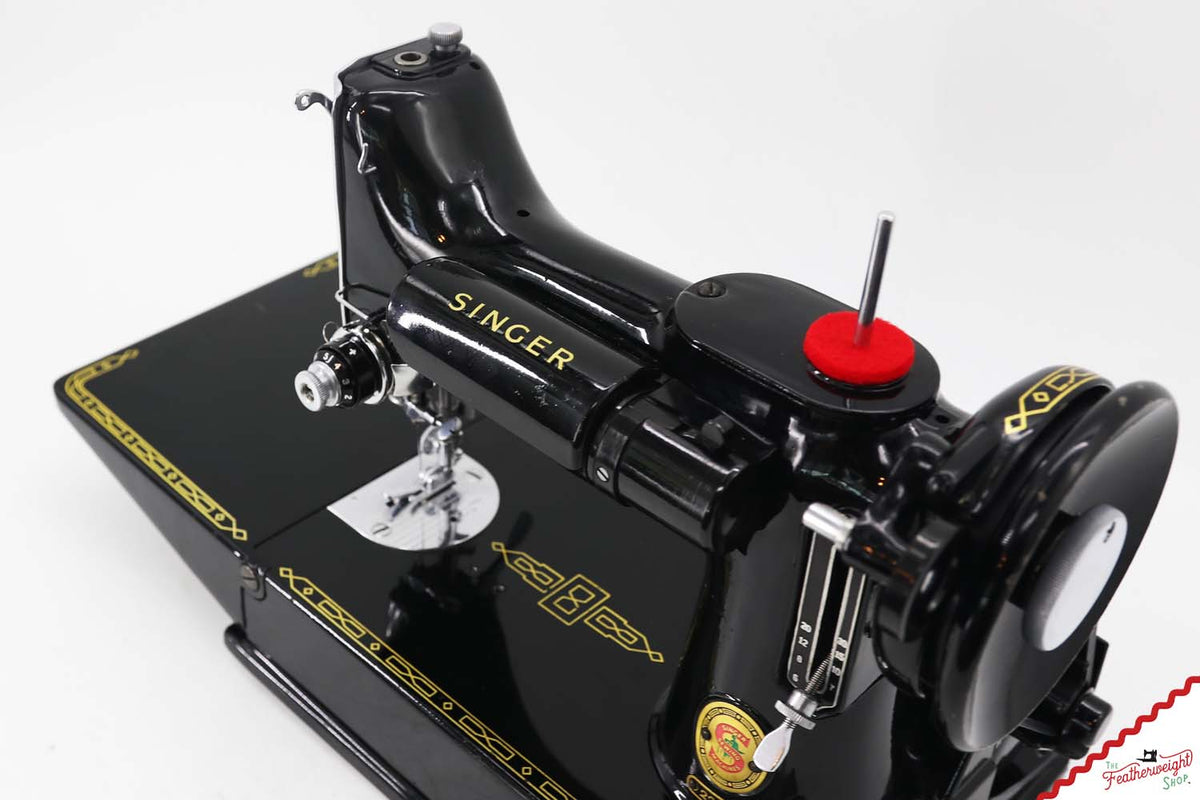 Singer Featherweight 221K Sewing Machine, RED "S" - ES2490**