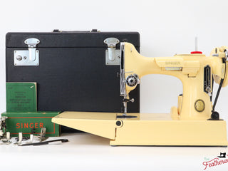 Load image into Gallery viewer, Singer Featherweight 221, AK578*** - Fully Restored in Happy Yellow