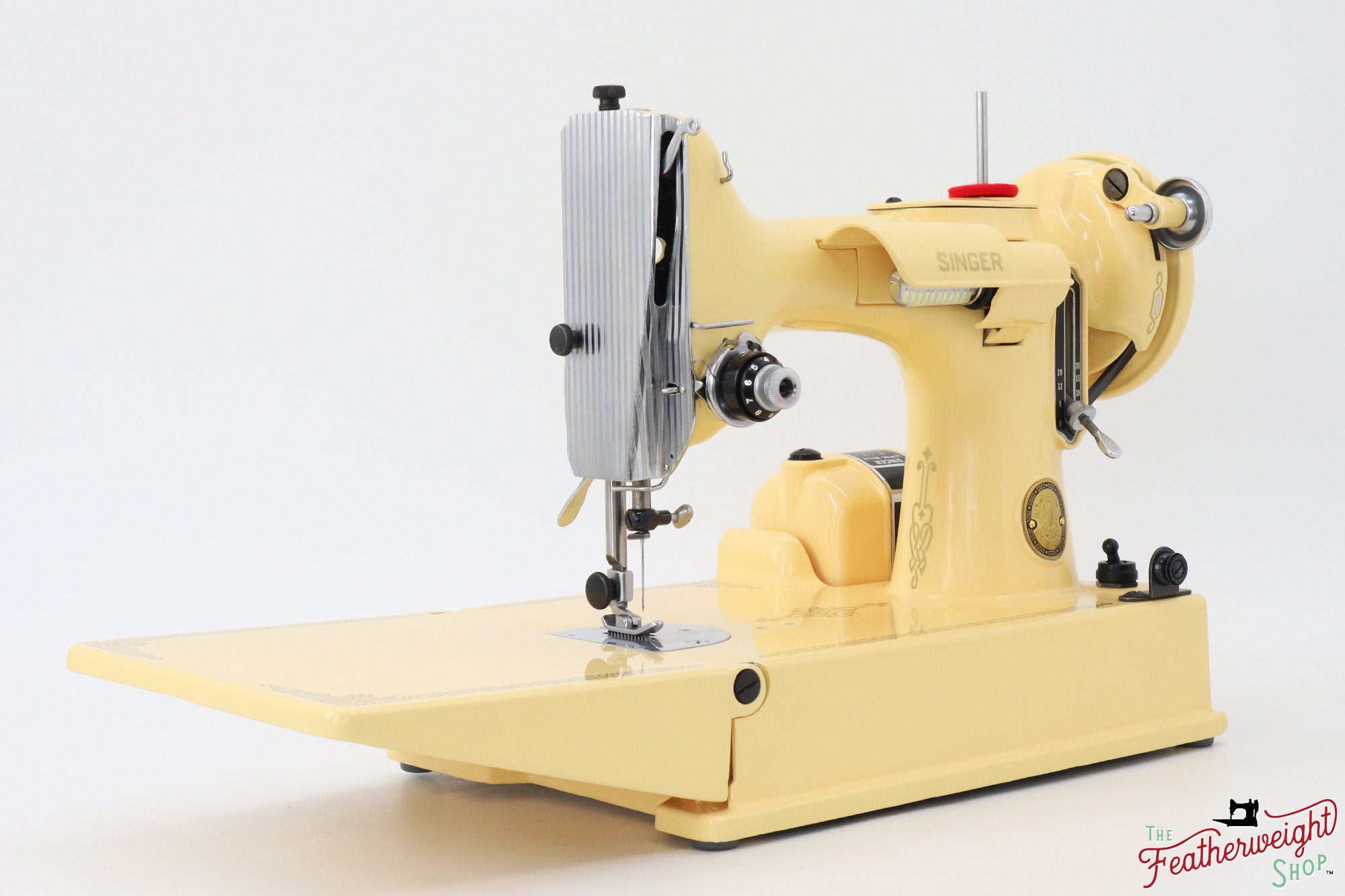 Singer Featherweight 221, AK578*** - Fully Restored in Happy Yellow