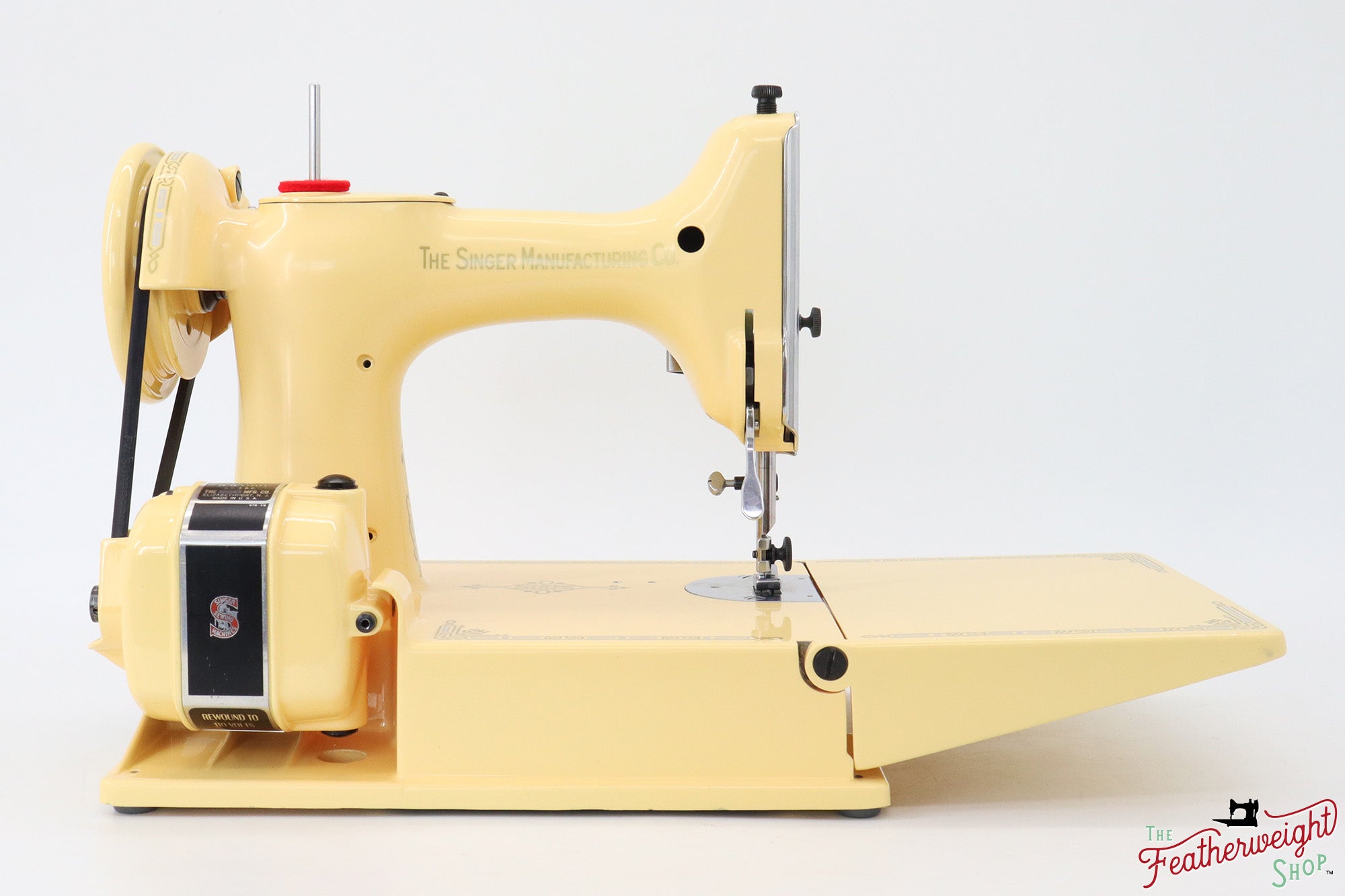 Singer Featherweight 221, AK578*** - Fully Restored in Happy Yellow