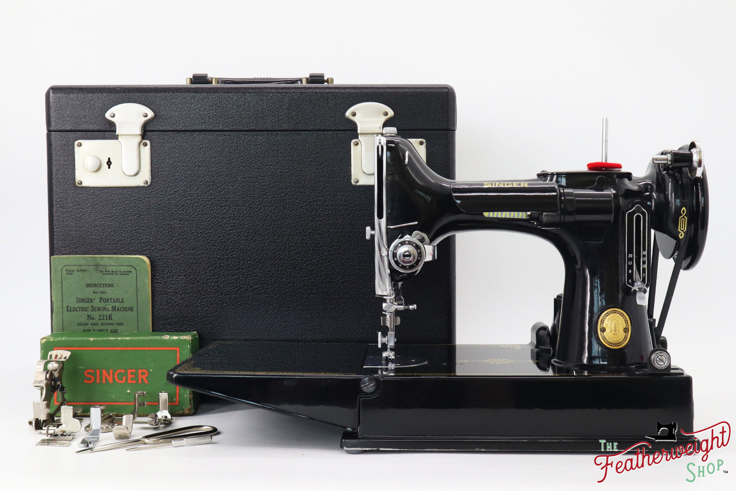 Singer Featherweight 221K Sewing Machine, 1951 - EG965***