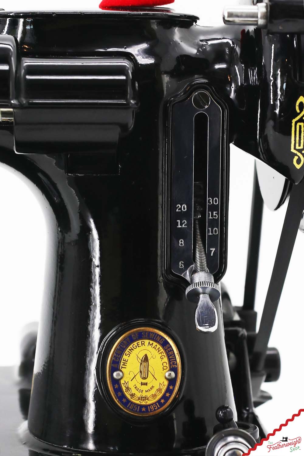 Singer Featherweight 221K Sewing Machine, French EG0774**