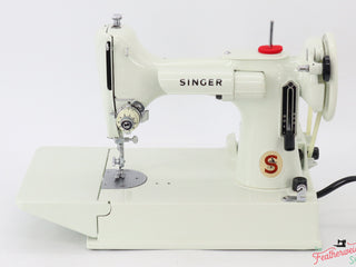 Load image into Gallery viewer, Singer Featherweight 221 Sewing Machine, WHITE - FA235***