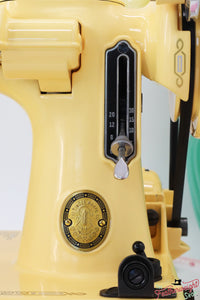 Singer Featherweight 221, AK578*** - Fully Restored in Happy Yellow