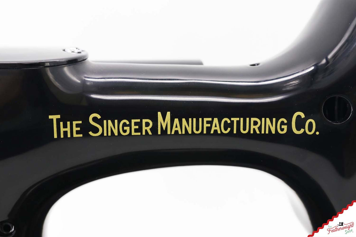 Singer Featherweight 221, "First-Run" 1933 AD54544* - Fully Restored in Gloss Black