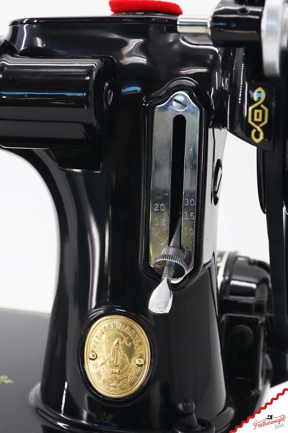 Singer Featherweight 221, "First-Run" 1933 AD54544* - Fully Restored in Gloss Black