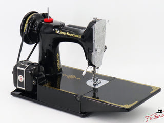 Load image into Gallery viewer, Singer Featherweight 221K Sewing Machine, Centennial: EG078***