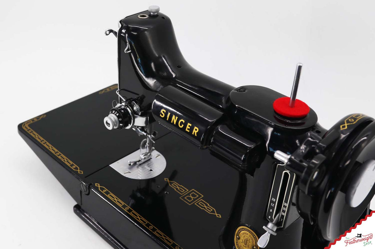 Singer Featherweight 221 Sewing Machine, AM683*** - Canvas Case Cover - RARE