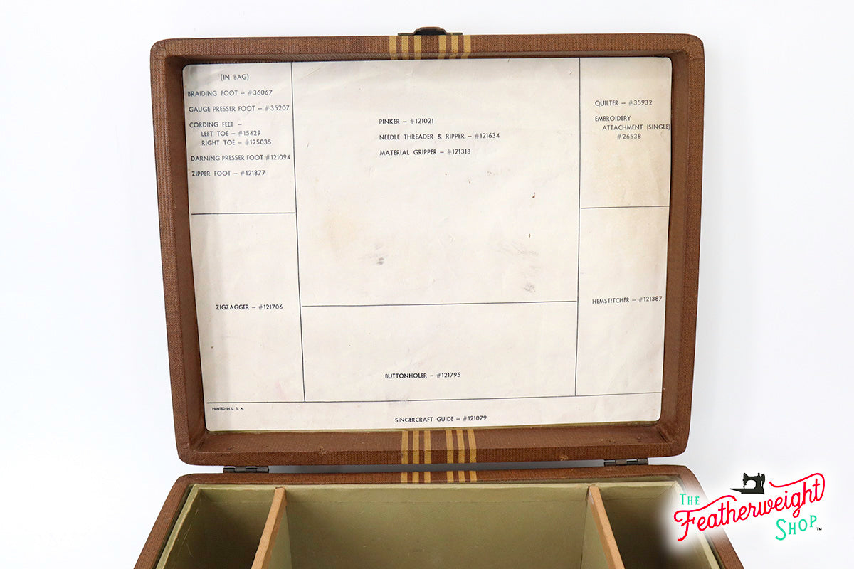 Singer Fashion Aids Attachments Case (Vintage Original)