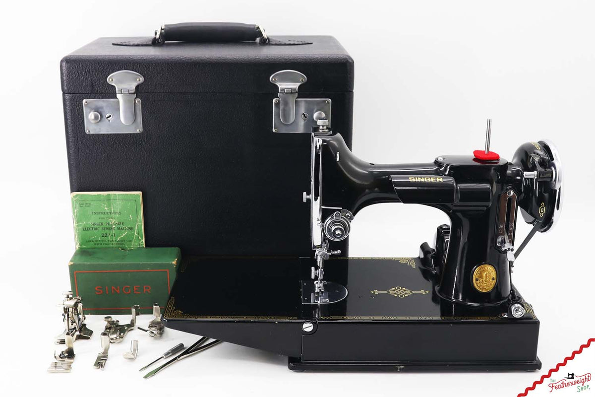 Singer Featherweight 221 Sewing Machine, AE296*** - 1936