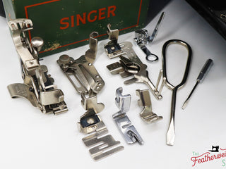 Load image into Gallery viewer, Singer Featherweight 222K Sewing Machine - EN1360**, 1958