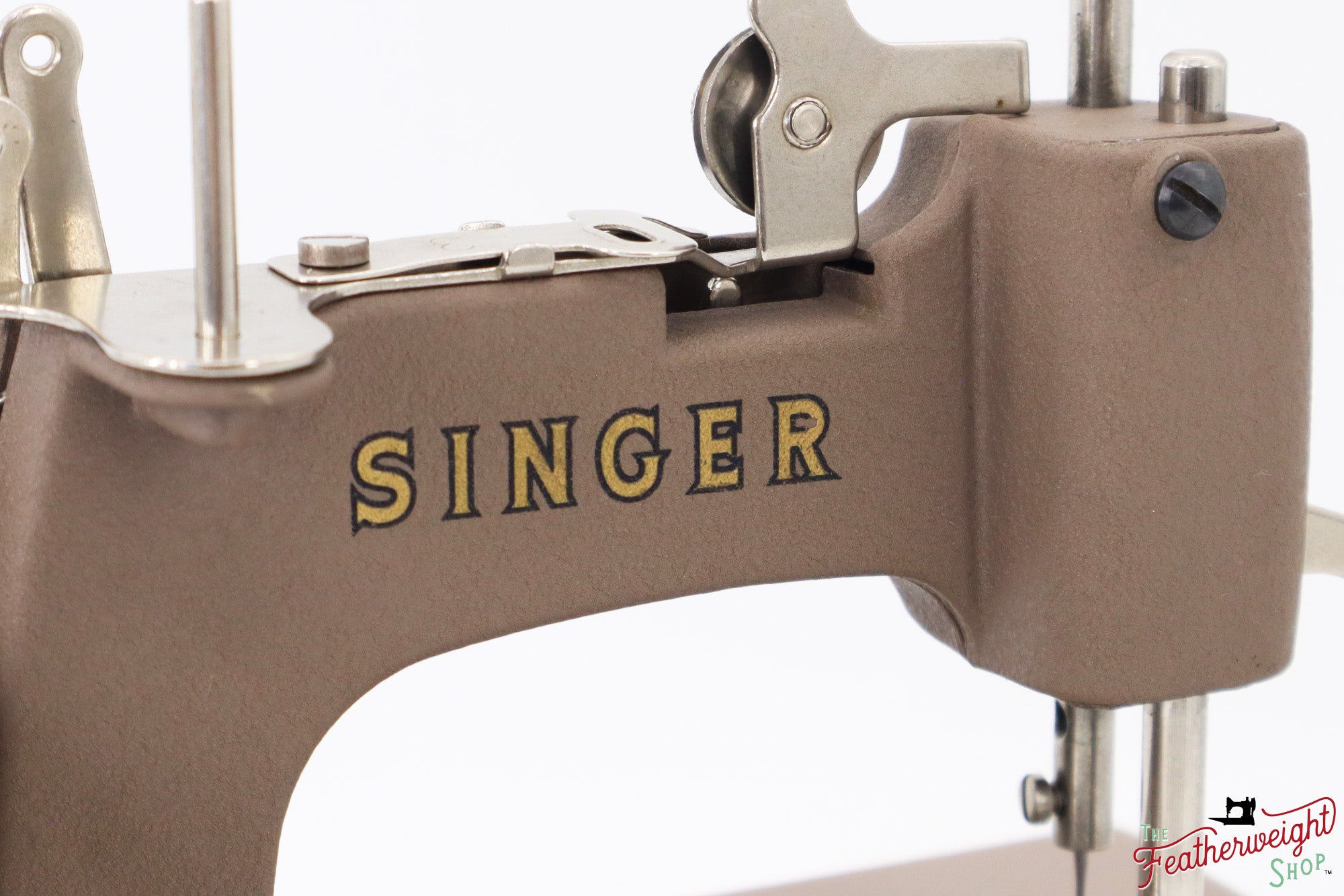 Singer Sewhandy Model 20 - Wrinkle / Warm Taupe, Complete Set!