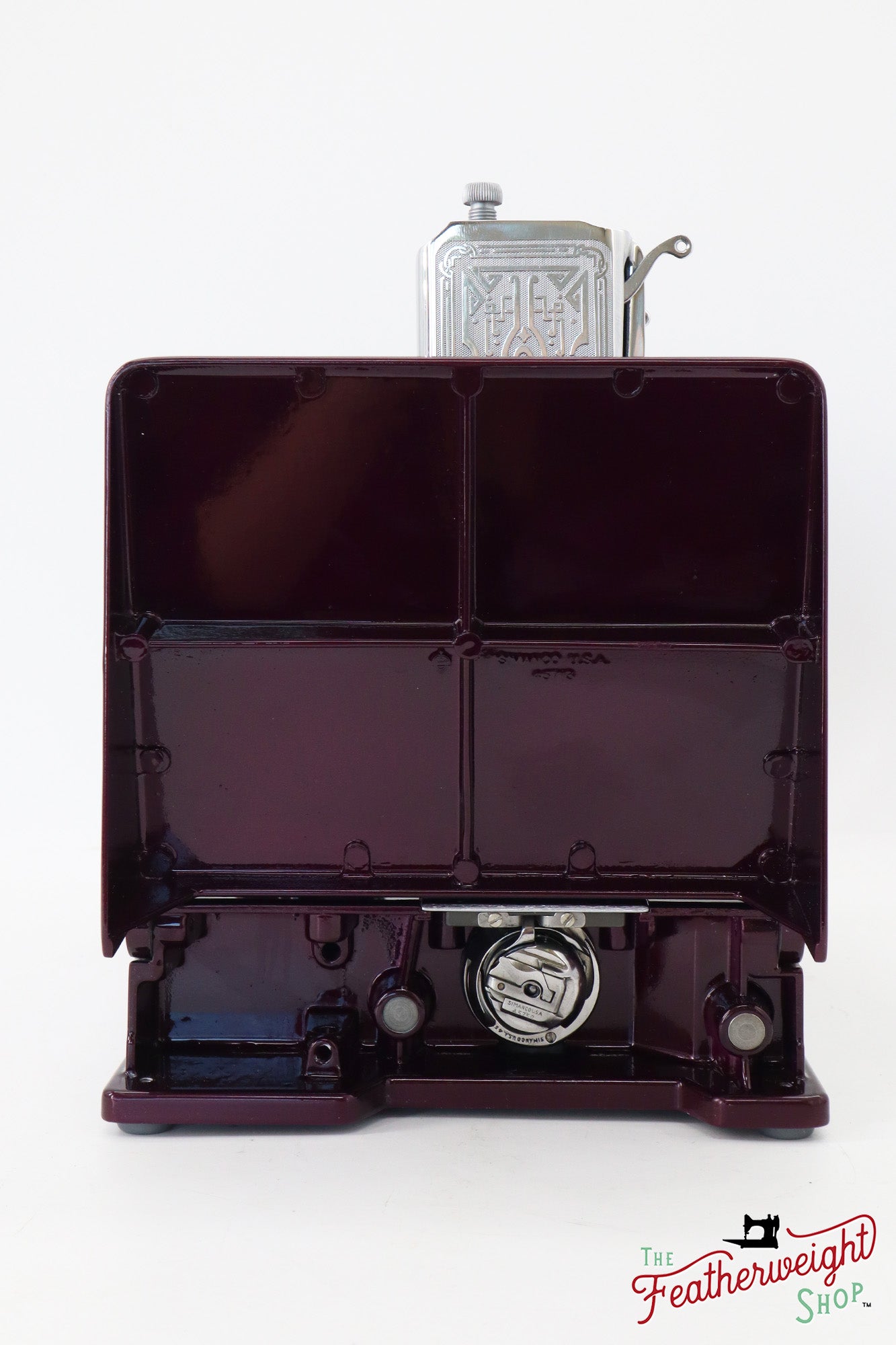 Singer Featherweight 221, AE2120** - Fully Restored in Star Garnet