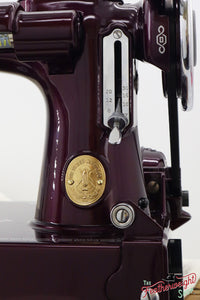 Singer Featherweight 221, AE2120** - Fully Restored in Star Garnet