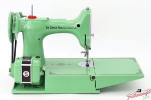 Singer Featherweight 221, AH983*** - Fully Restored in Art Deco Green