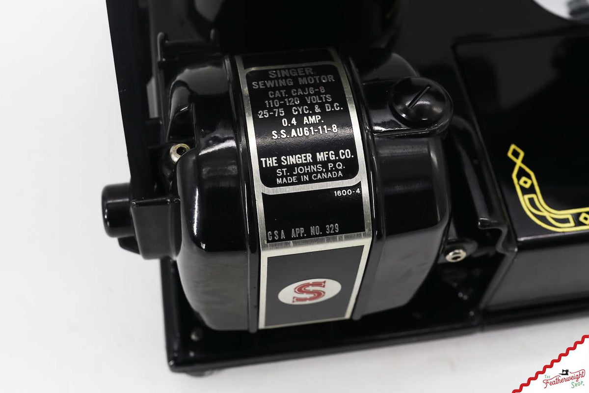 Singer Featherweight 222K Sewing Machine - EK3206**, 1955