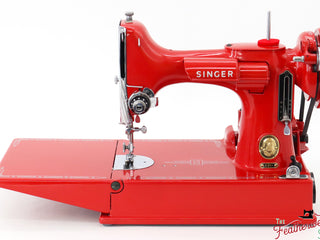Load image into Gallery viewer, Singer Featherweight 221, AM17209* - Fully Restored in Liberty Red