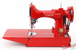 Singer Featherweight 221, AM17209* - Fully Restored in Liberty Red