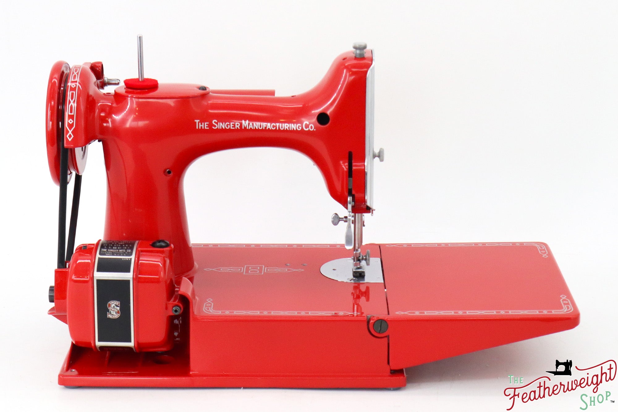 Singer Featherweight 221, AM17209* - Fully Restored in Liberty Red