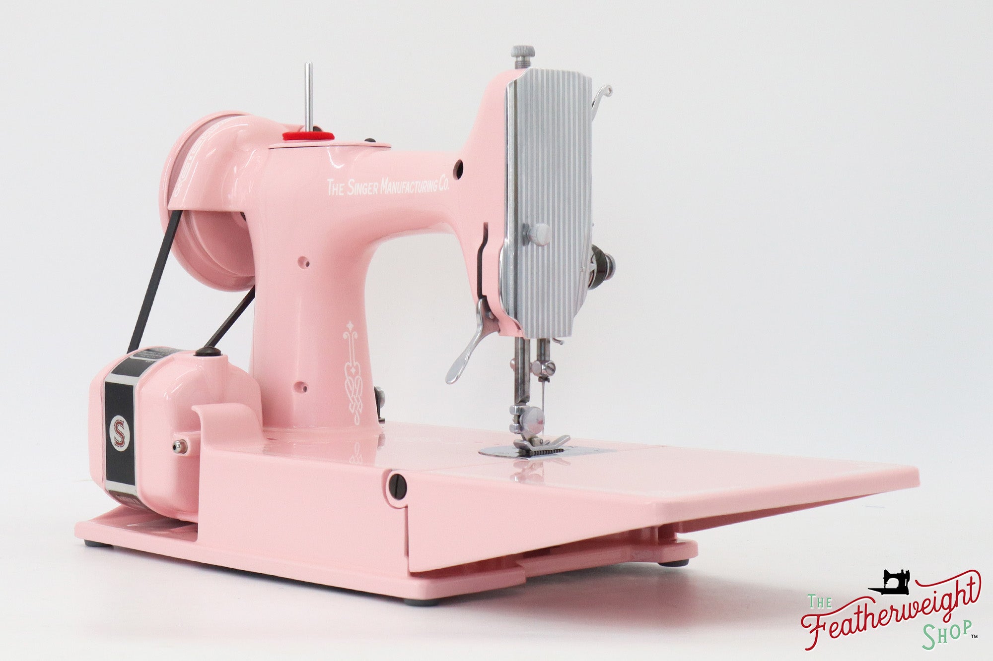 Singer Featherweight 221, AJ126*** - Fully Restored in Rosy Posy Pink