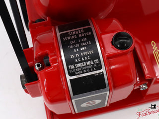 Load image into Gallery viewer, Singer Featherweight 221K, Centennial - EG3030** - Fully Restored in Liberty Red