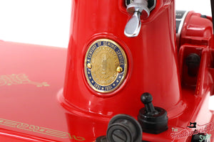 Singer Featherweight 221K, Centennial - EG3030** - Fully Restored in Liberty Red