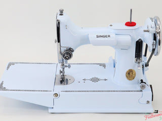 Load image into Gallery viewer, Singer Featherweight 221, AE000*** - Fully Restored in Cinderella Blue