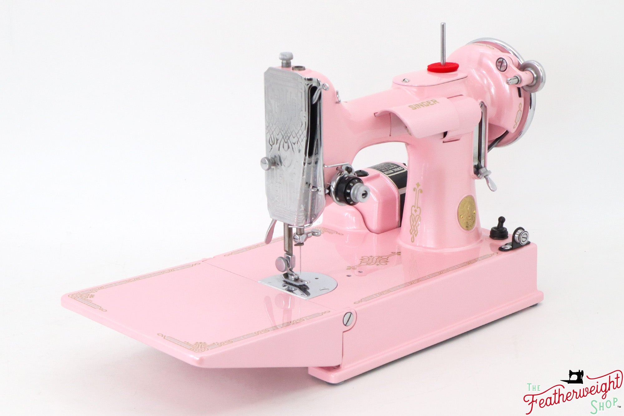 Singer Featherweight 221, AF481*** - Fully Restored in Pink Frosting