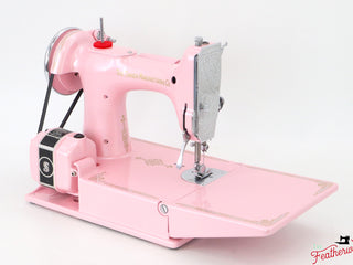 Load image into Gallery viewer, Singer Featherweight 221, AF481*** - Fully Restored in Pink Frosting