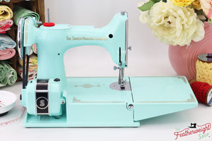 Singer Featherweight 221, AE550*** - Fully Restored in Jenny Blue