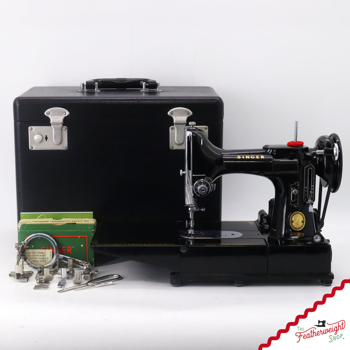 Singer Featherweight 222K Sewing Machine For Sale – The Singer ...