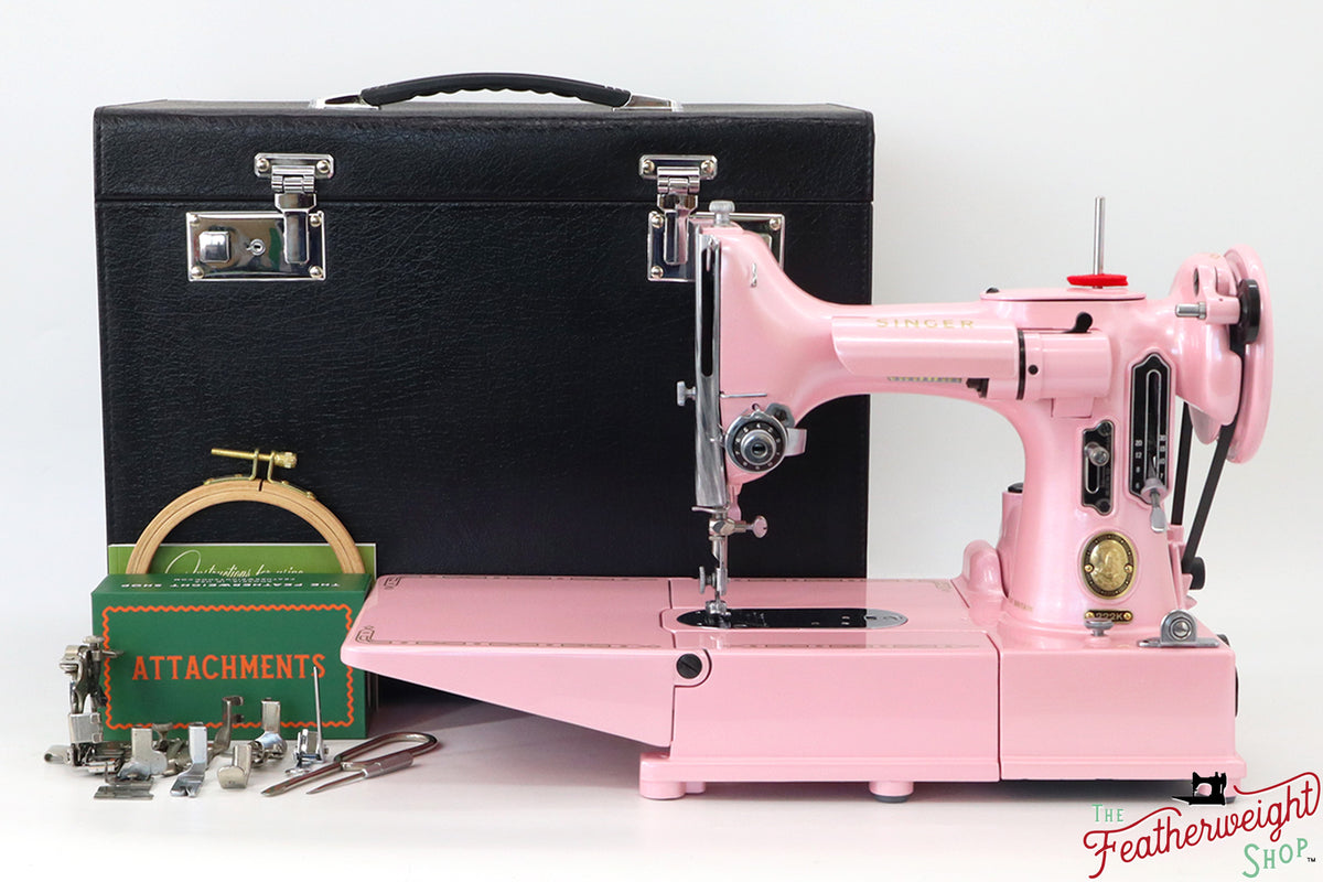 Singer Featherweight 222K Sewing Machine For Sale – The Singer ...