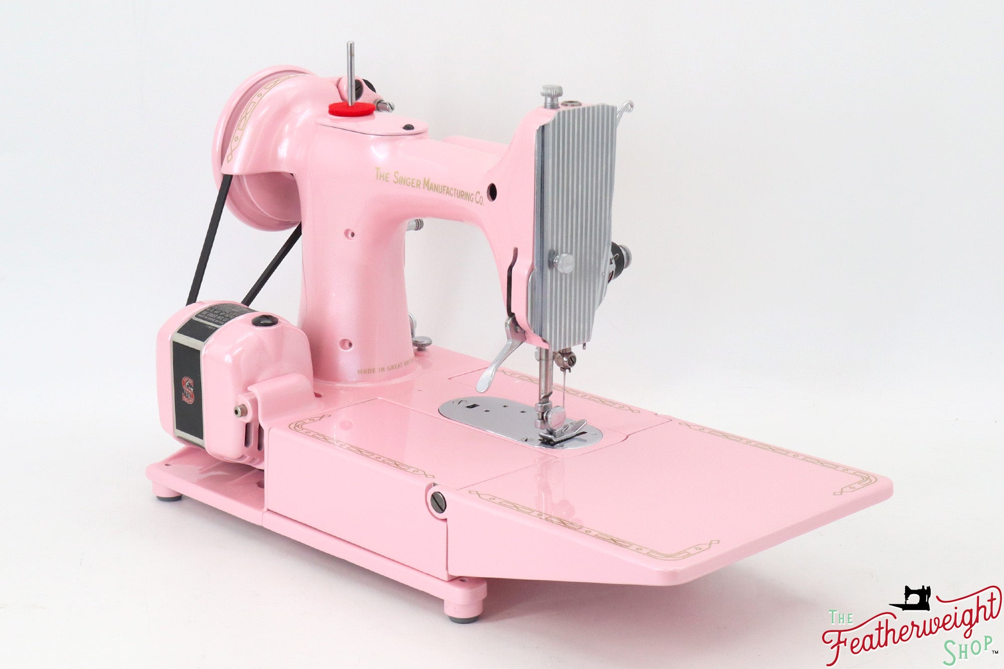 Singer Featherweight 222K - EM9594** - Fully Restored in Pink Frosting