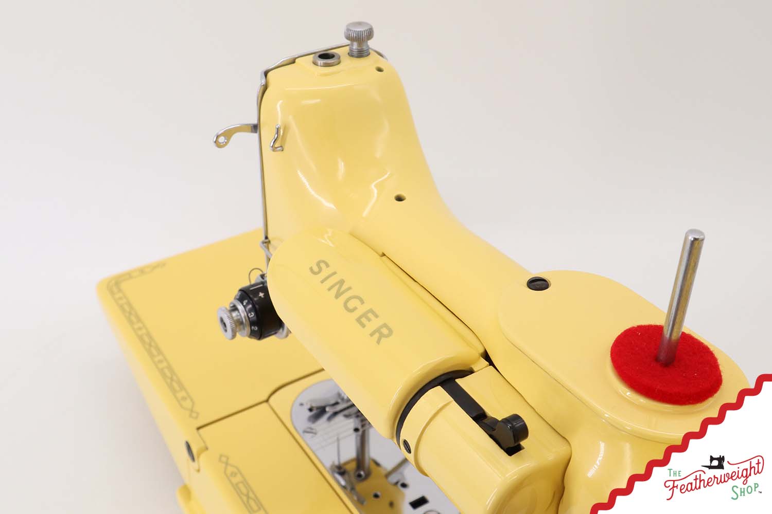 Singer Featherweight 222K - EM6041** - Fully Restored in Happy Yellow
