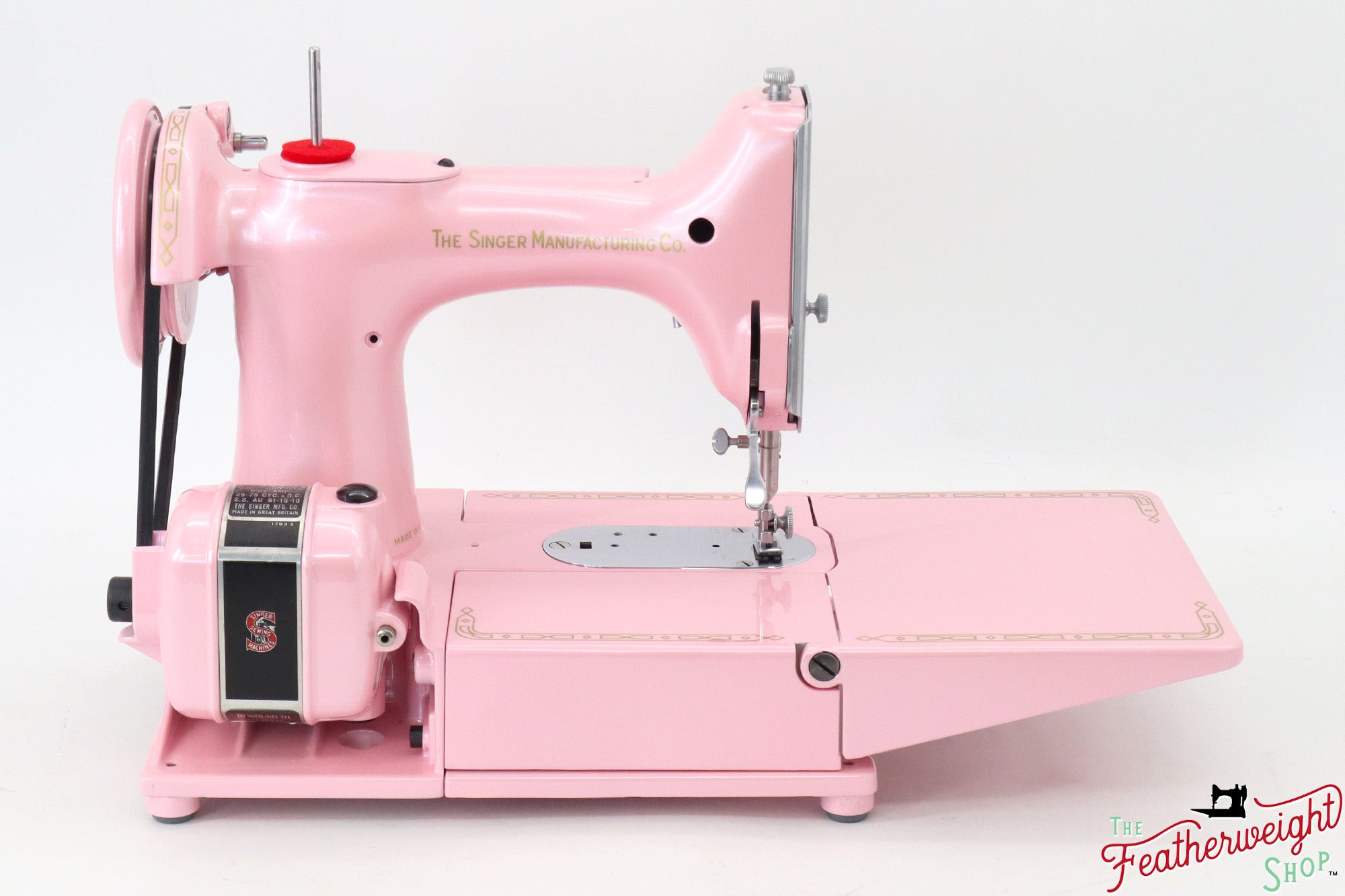 Singer Featherweight 222K - EM9594** - Fully Restored in Pink Frosting