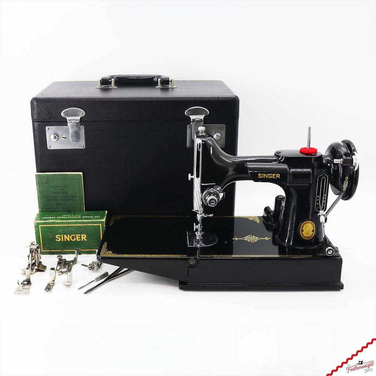 Featherweight 221K Sewing Machine, EH3789** - 1952