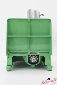 Singer Featherweight 222K - EK32603* - Fully Restored in Art Deco Green