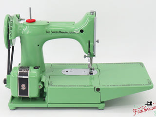 Load image into Gallery viewer, Singer Featherweight 222K - EK32603* - Fully Restored in Art Deco Green